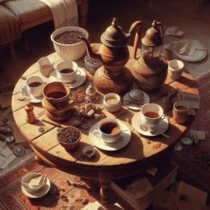 پاک کردن لکه چای از روی فرش